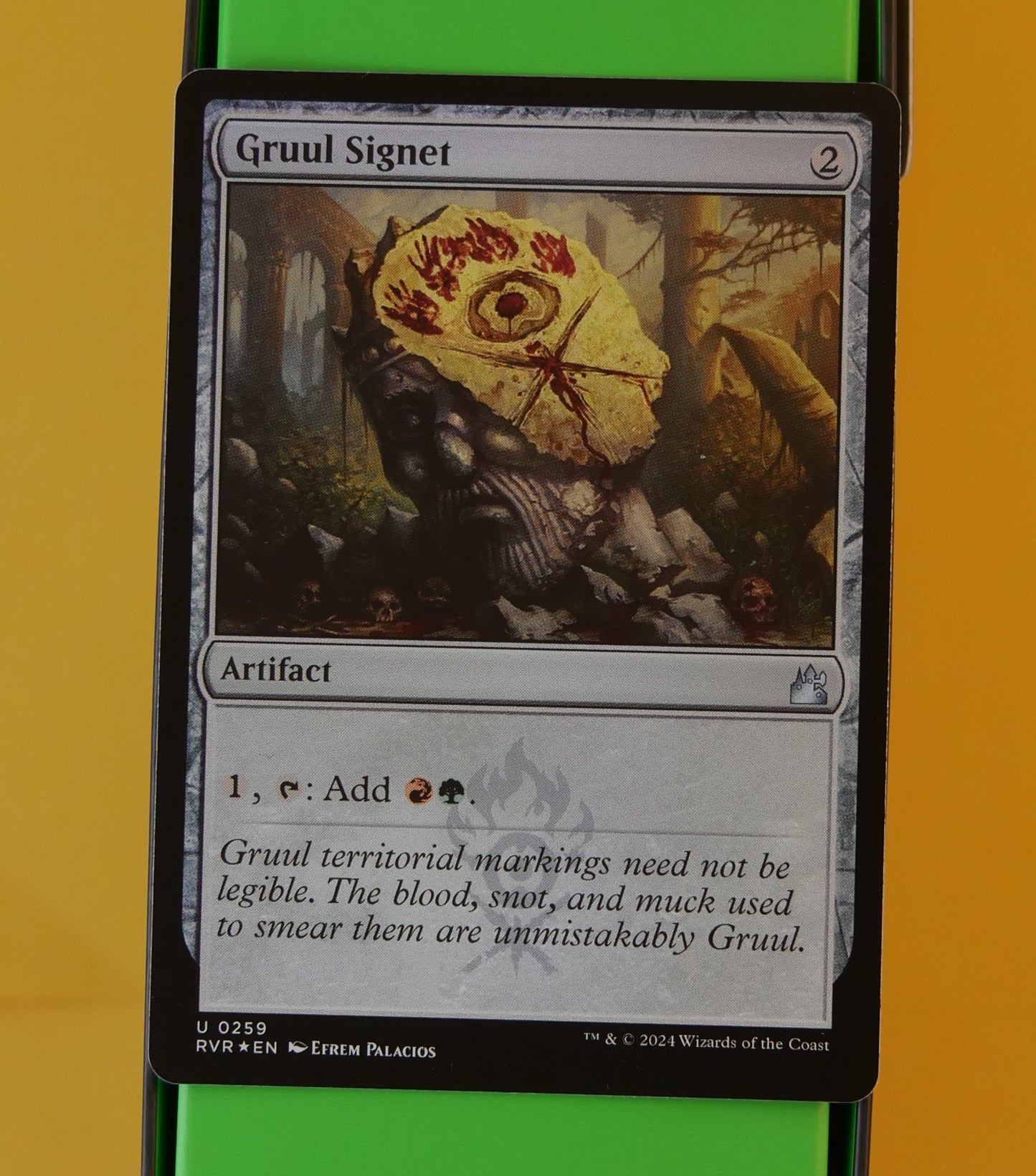 MTG RVR: Gruul Signet (Artifact) Ravnica Remastered Uncommon Foil 0259