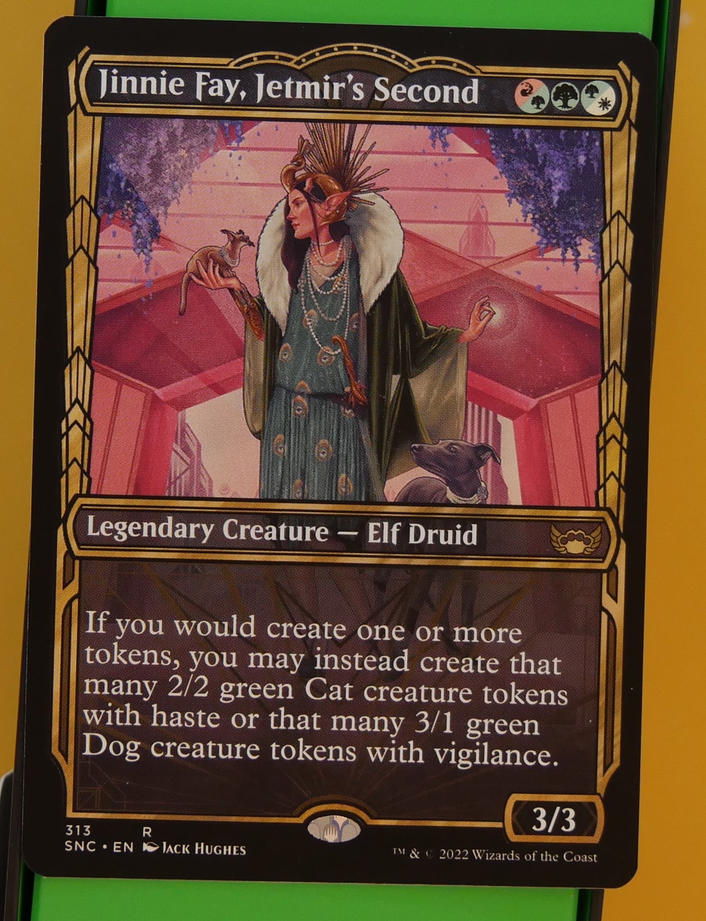 Jinnie Fay Jetmir's Second Showcase Rare MTG Streets of New Capenna
