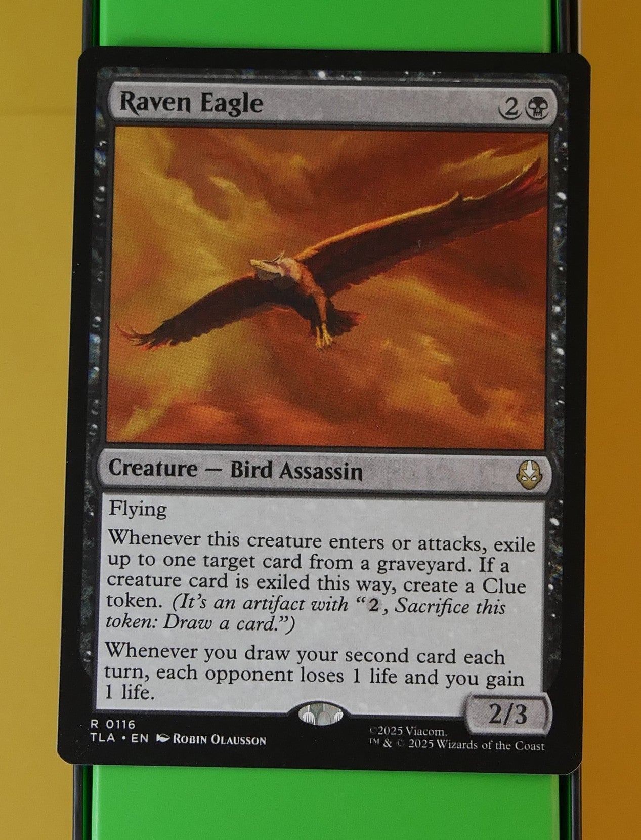 Raven Eagle MTG card TLA 116