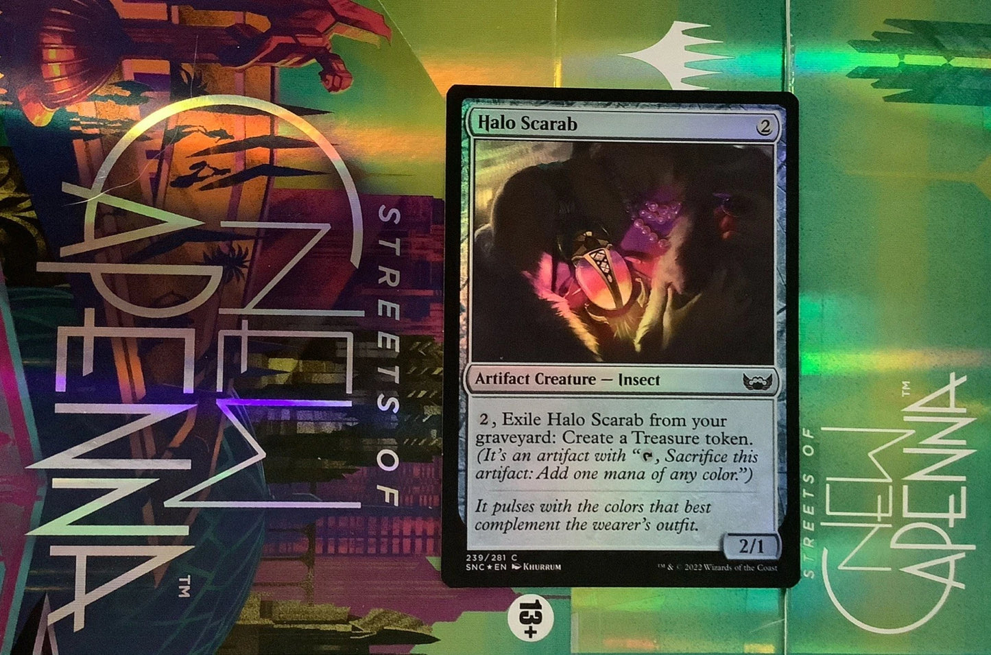MTG SNC: Halo Scarab (Artifact Creature) Streets of New Capenna Common Foil 239