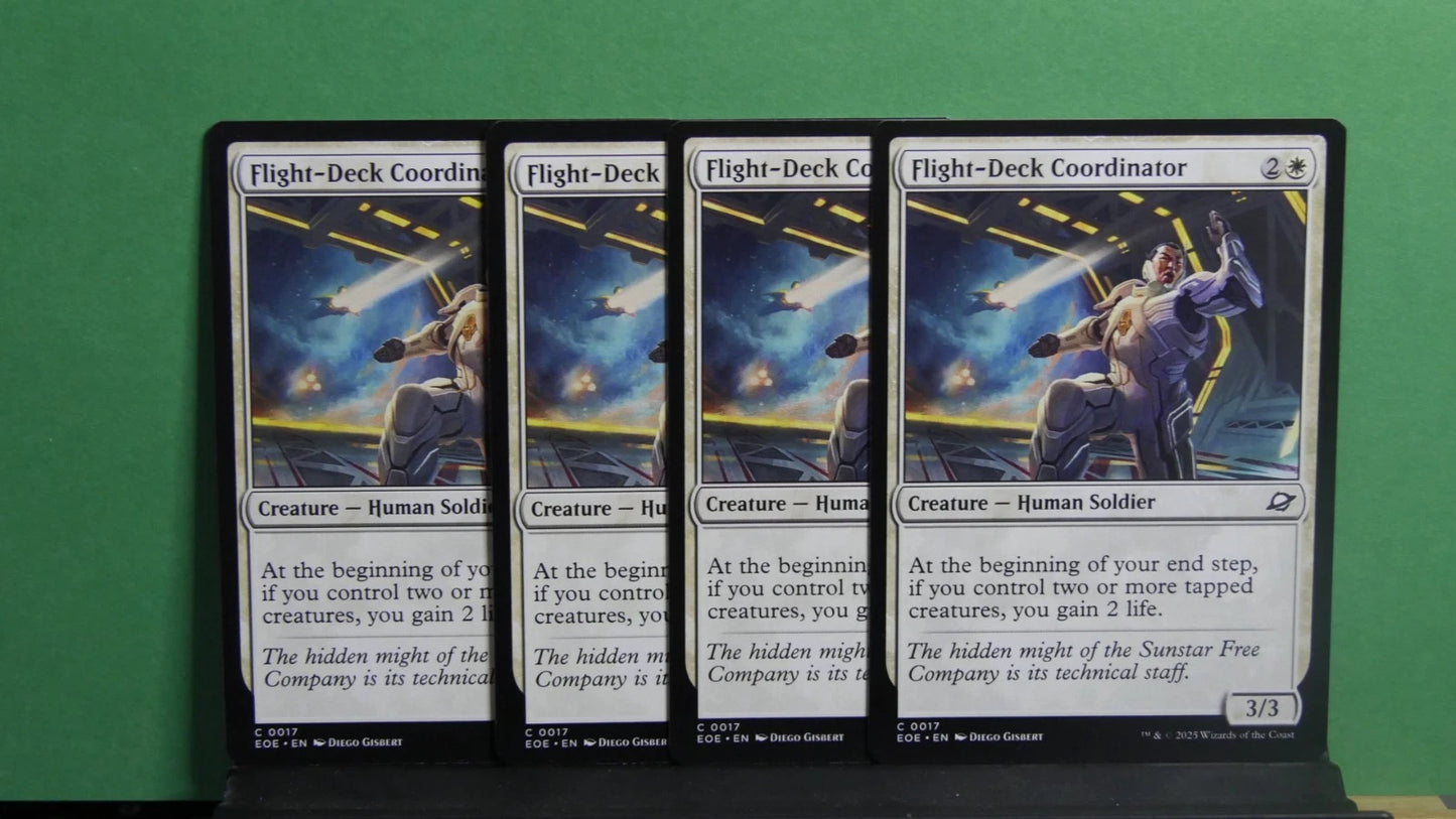 MTG EOE: X4 Flight-Deck Coordinator (Creature) Edge of Eternities Common 0017