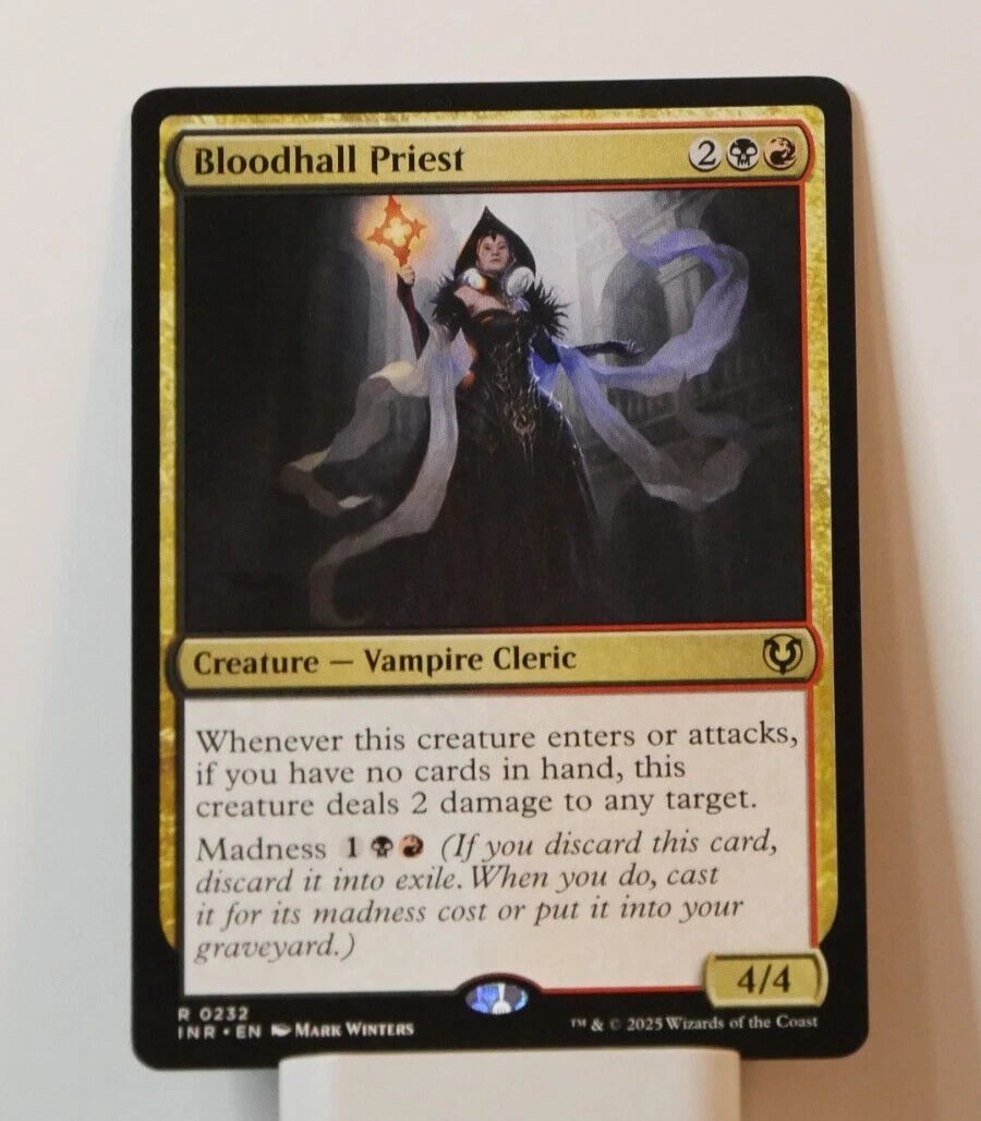 MTG INR: Bloodhall Priest (Creature) Innistrad Remastered Regular 0232 Rare