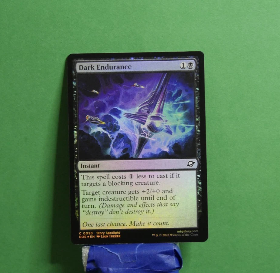 MTG EOE: Dark Endurance (Instant) Edge of Eternities Regular Common 0093 Foil