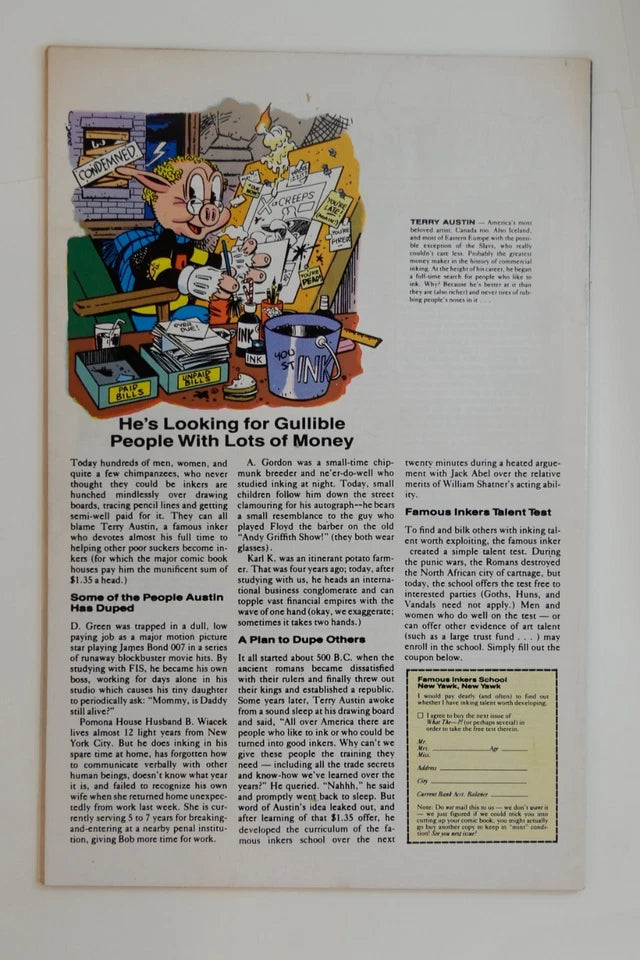 What The-?! #1 (Marvel Comics August 1988)