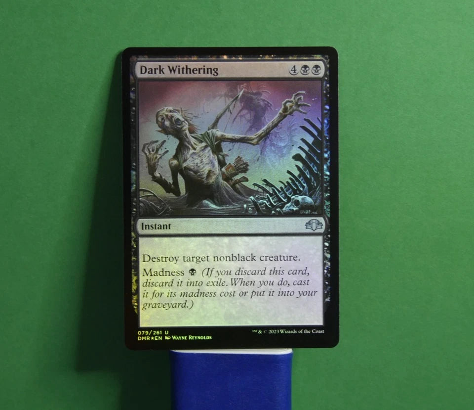MTG DMR: Dark Withering (Instant) Dominaria Remastered Uncommon Foil 079