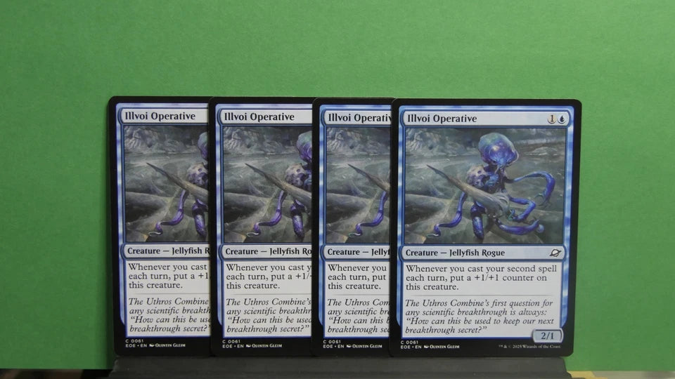 MTG EOE: ILLVOI OPERATIVE x4 (Creature) Edge of Eternities Regular Common 0061