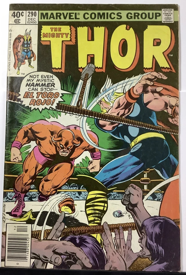 The Mighty Thor #290 (Marvel Comics December 1979) Keith Pollard Cover Art