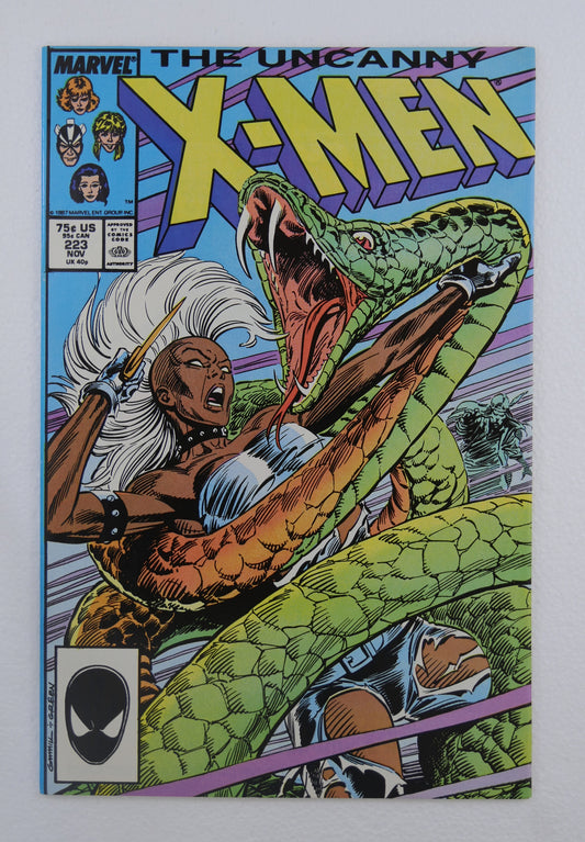 Cover of Uncanny X-Men #223 (1987), Direct Edition.
