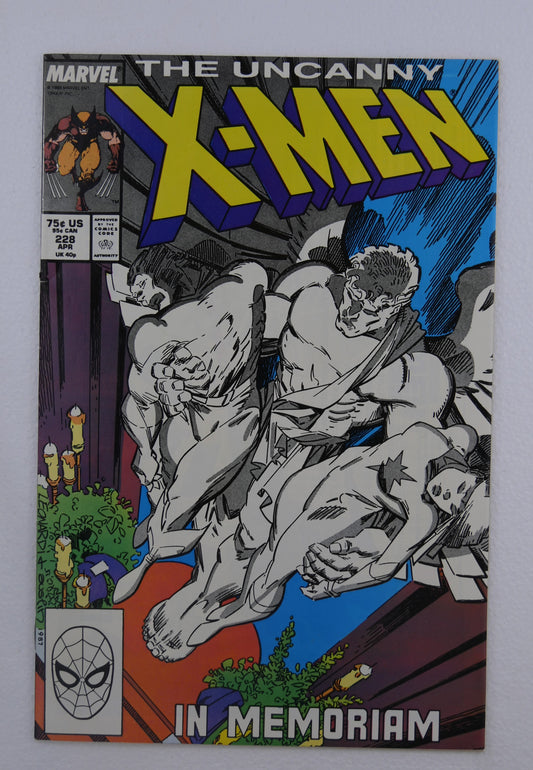 Uncanny X-Men #228 (1988) Direct Edition — Post–Fall of the Mutants Aftermath Issue