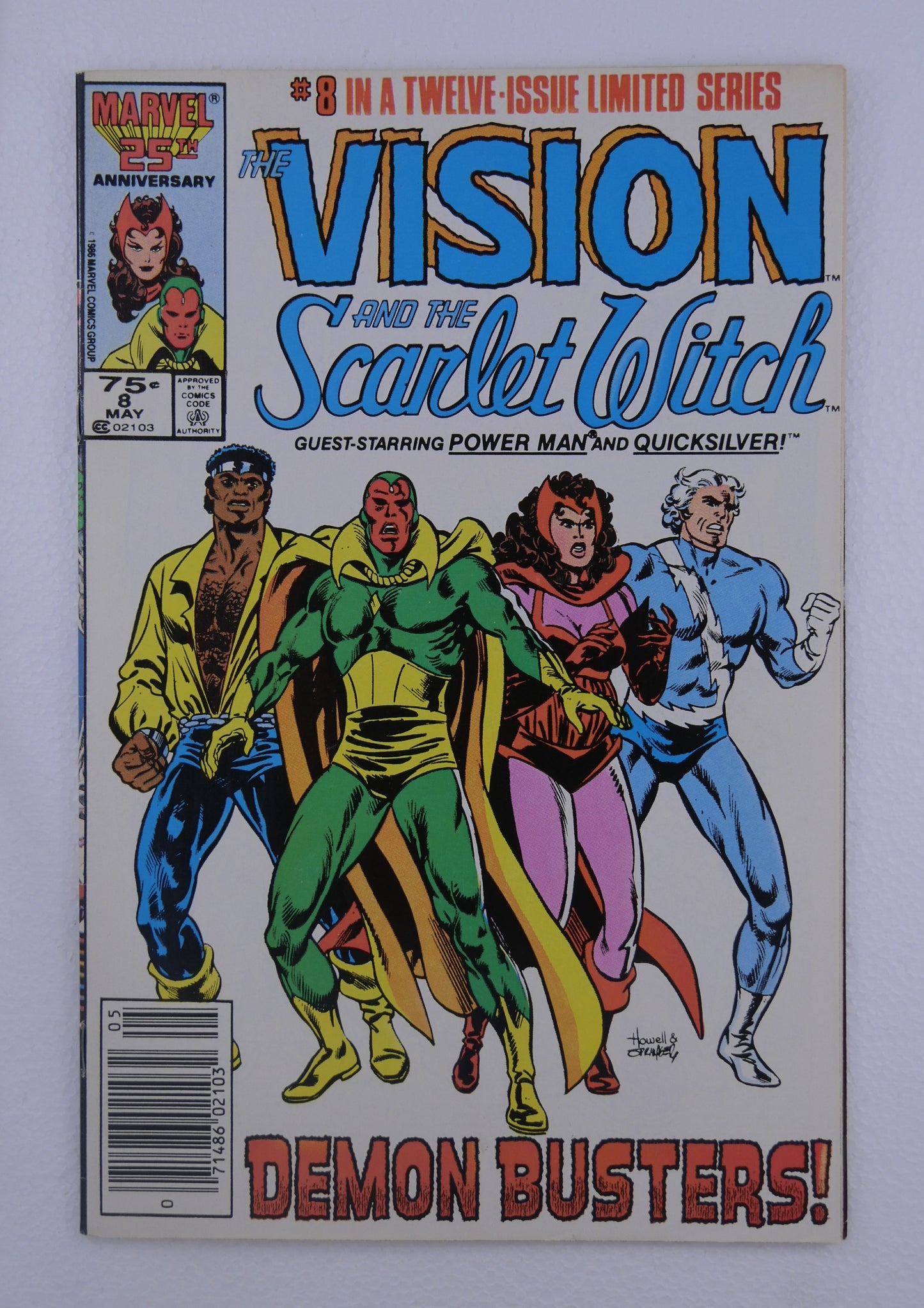 Vision and the Scarlet Witch #8 (1986) Marvel Limited Series Comic