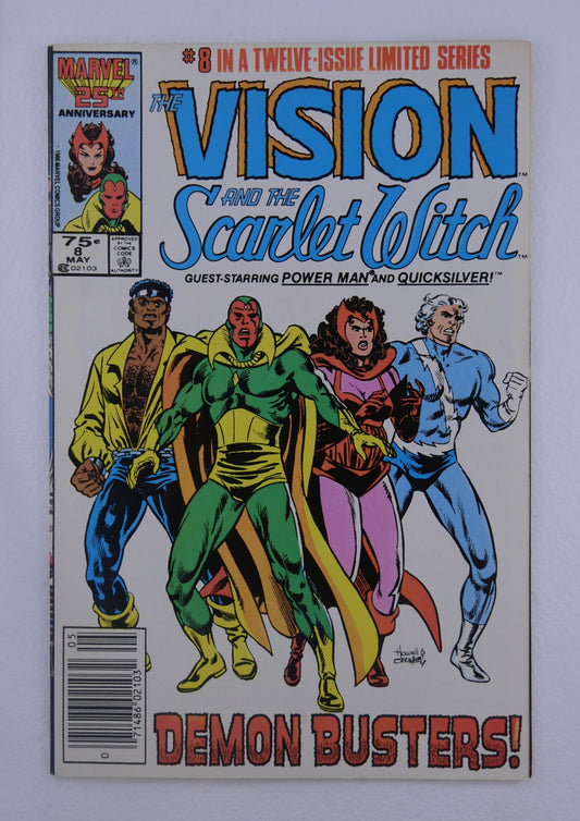 Vision and the Scarlet Witch #8 (1986) Marvel Limited Series Comic