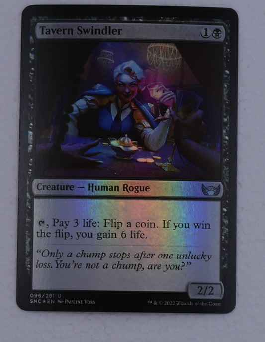 Tavern Swindler foil MTG Streets of New Capenna