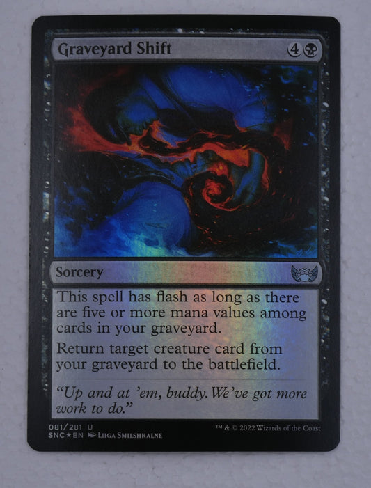 Graveyard Shift foil MTG Streets of New Capenna