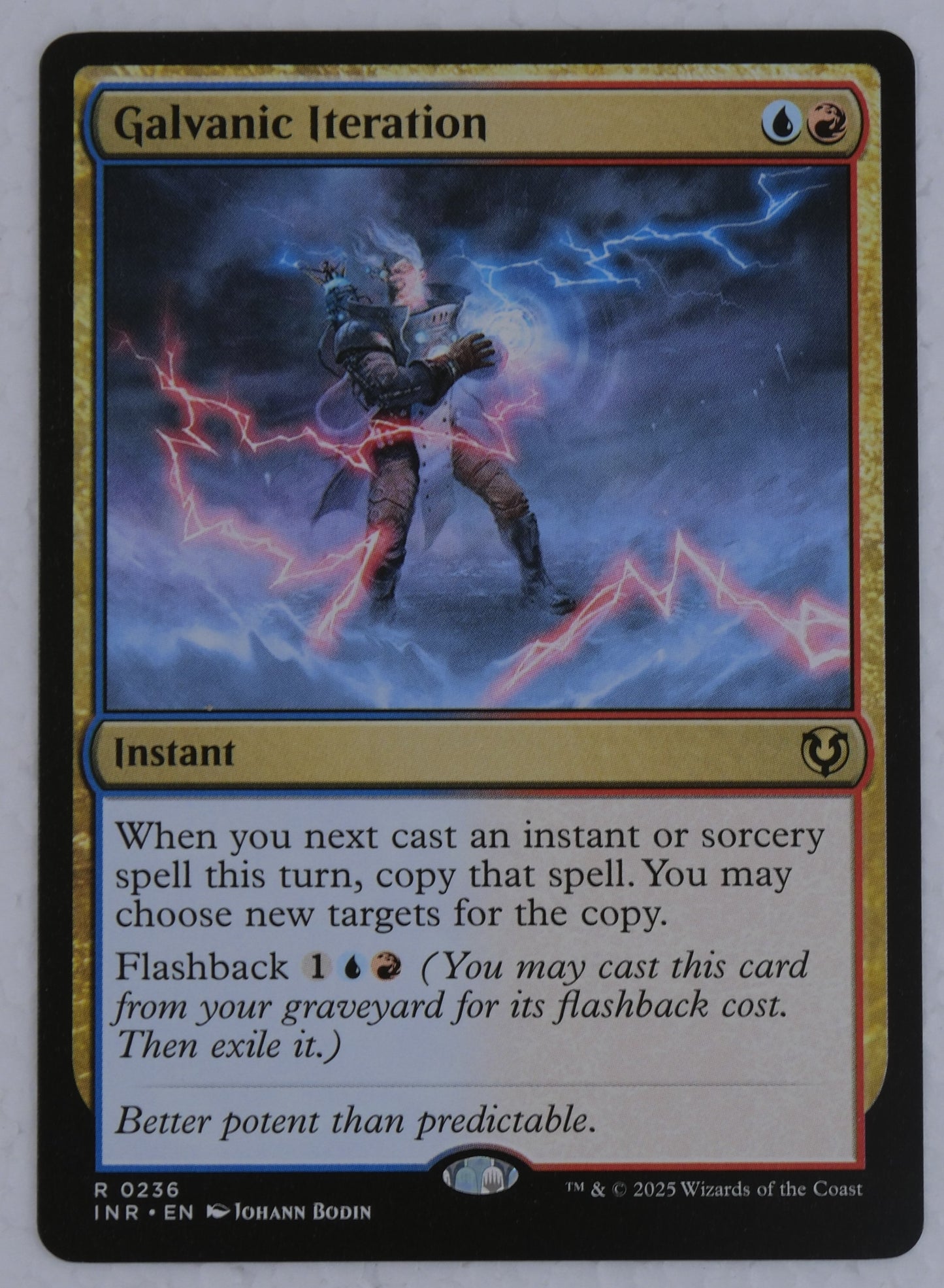Galvanic Iteration MTG instant rare INR 0236 card