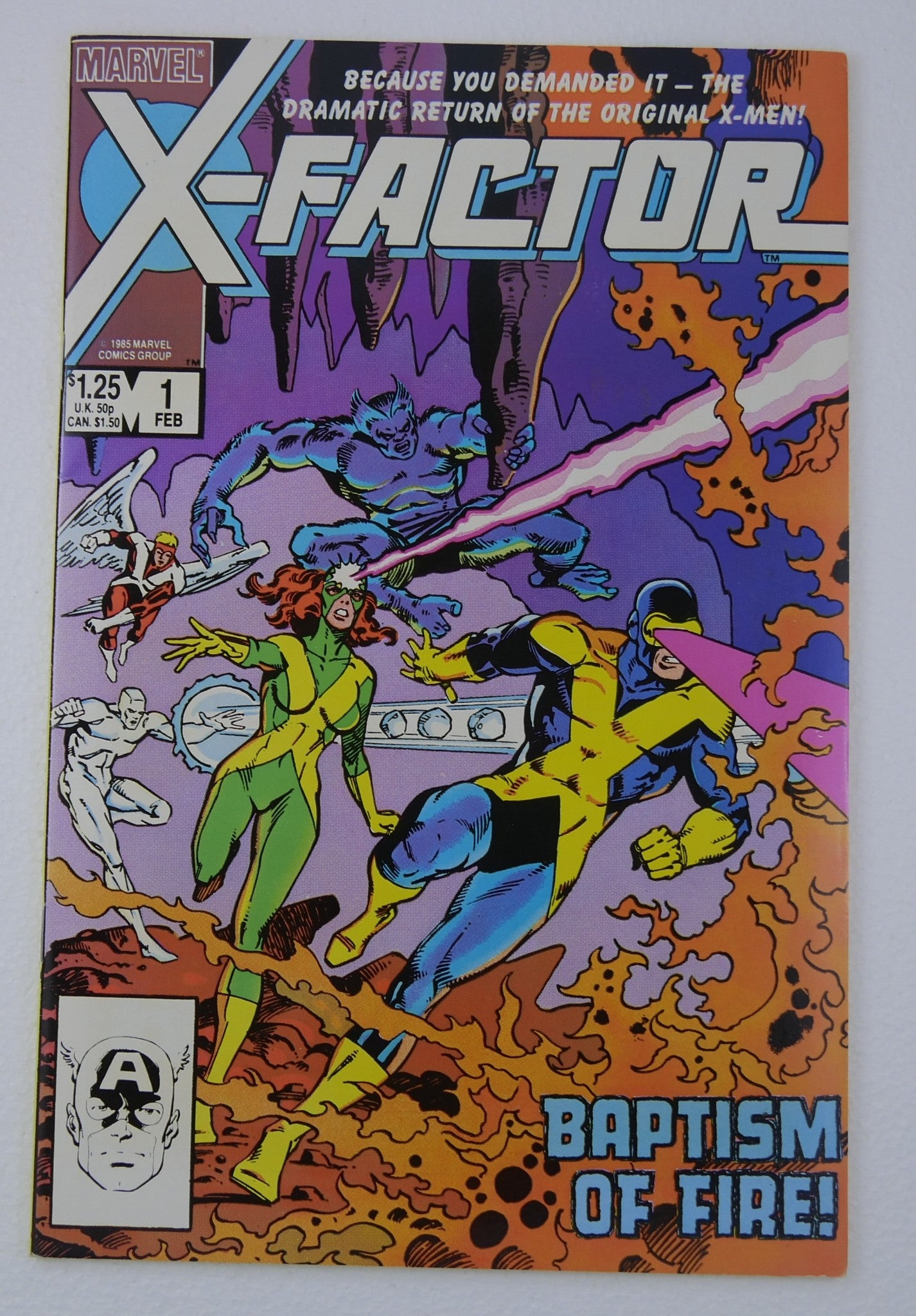 X-Factor #1 (1986) & Wolverine: The Jungle Adventure — Marvel Mutant Bundle