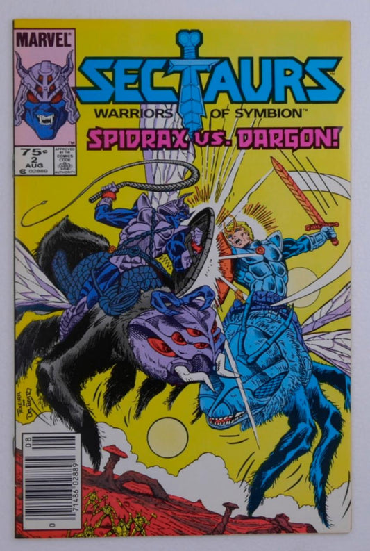Sectaurs #2 Marvel Comics 1985 Warriors of Symbion front cover
