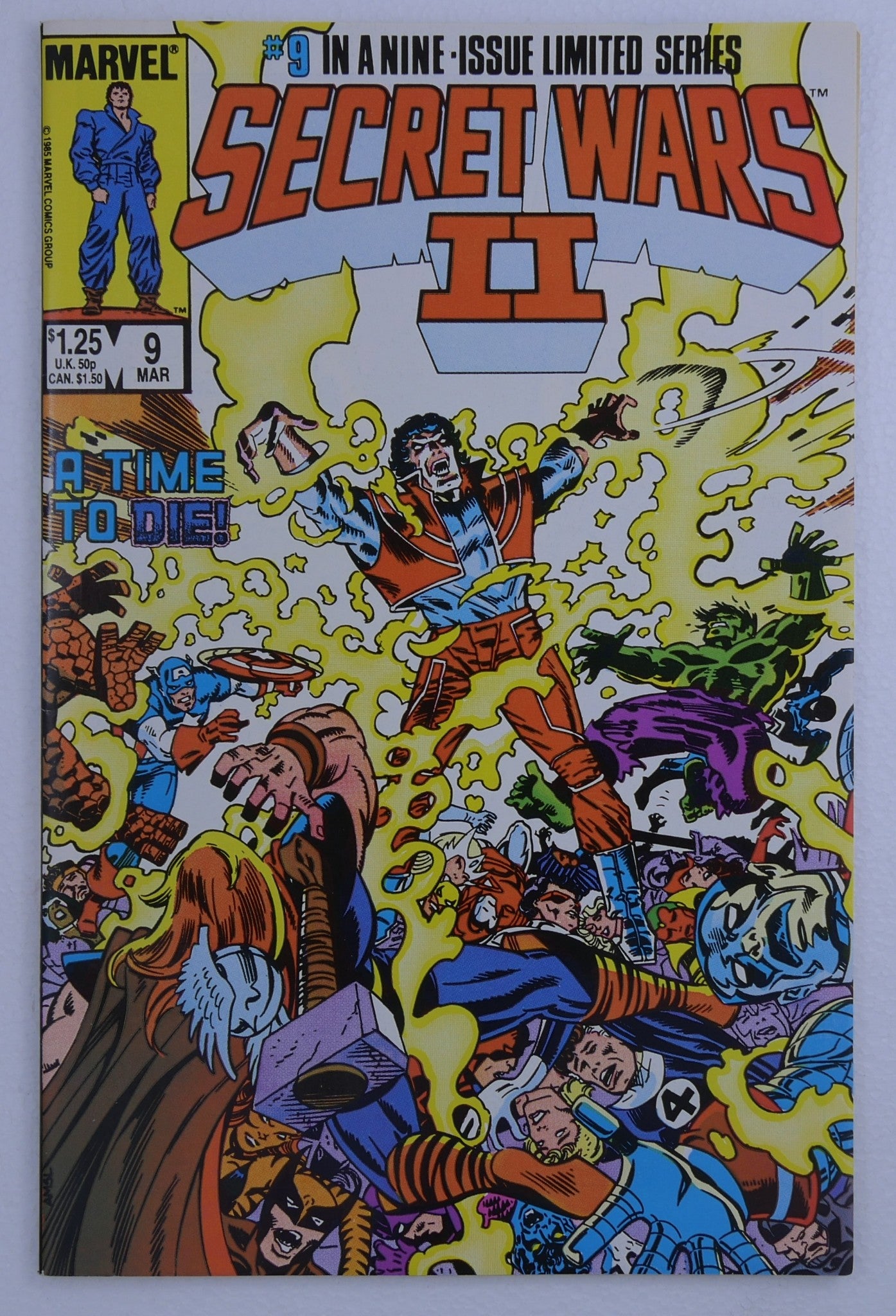 Secret Wars II #1–9 Complete Set (Marvel, 1985–1986)