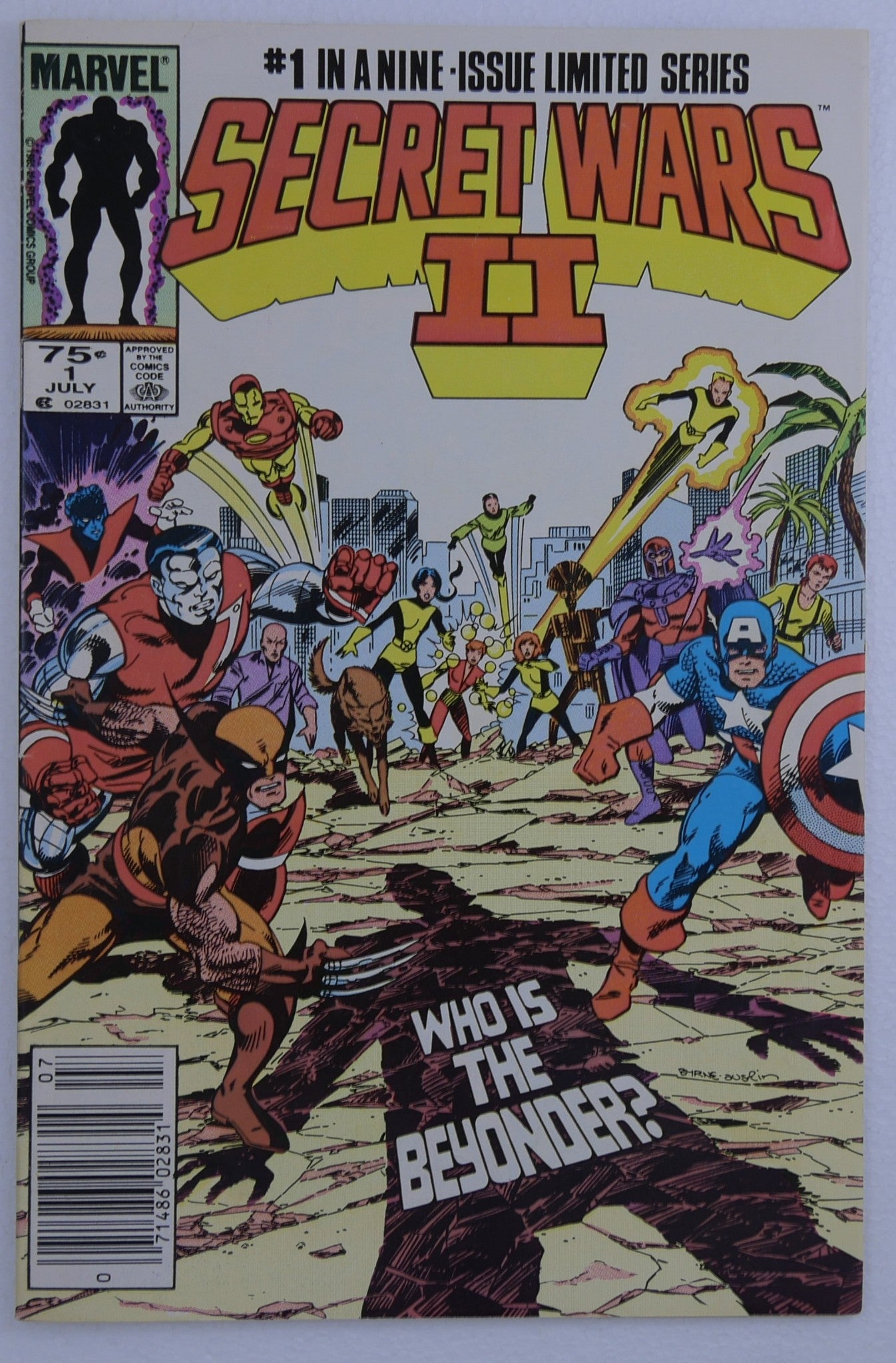 Secret Wars II #1–9 Complete Set (Marvel, 1985–1986)