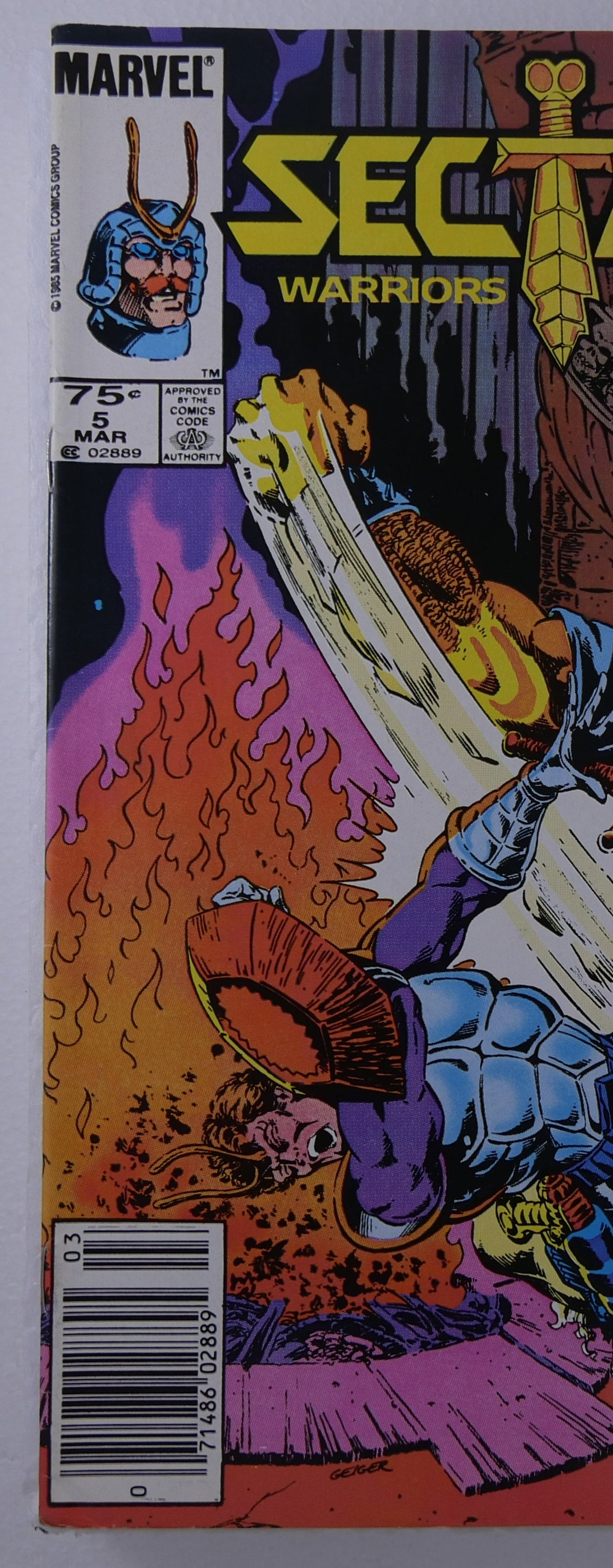 Sectaurs #5 (Marvel Comics, 1985) Warriors of Symbion (Copy)