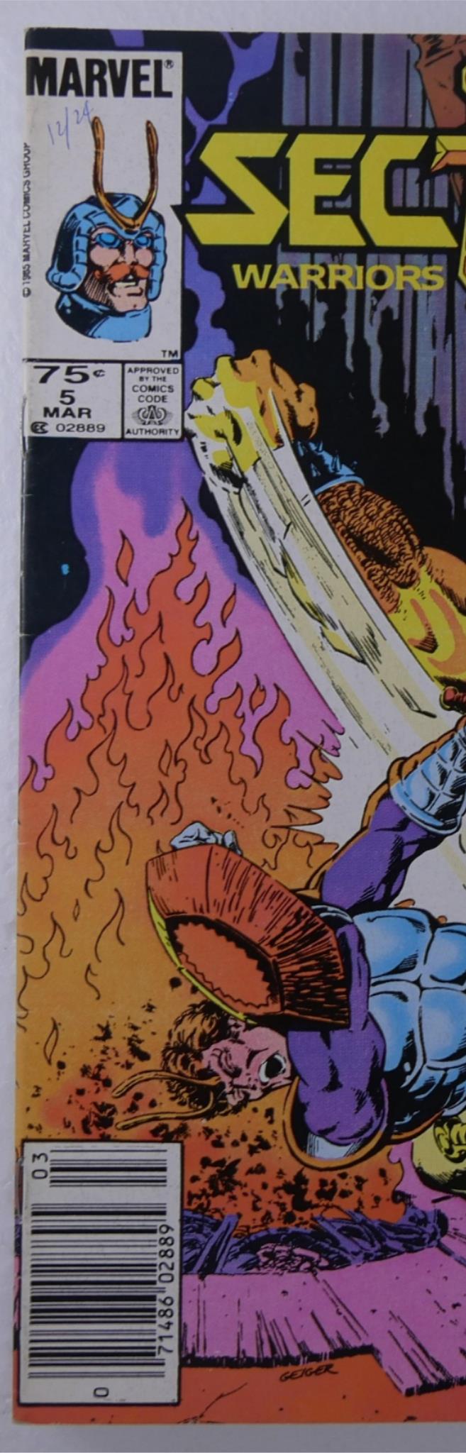 Sectaurs #5 (Marvel Comics, 1985) Warriors of Symbion