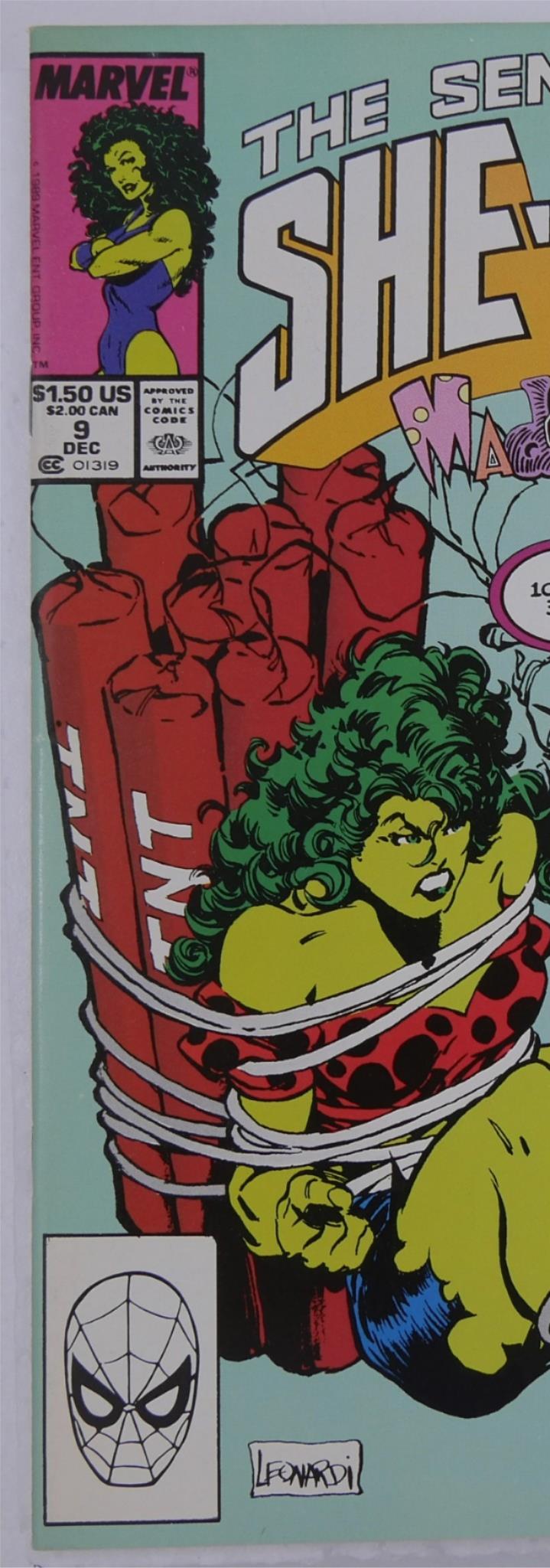 The Sensational She-Hulk #9 (1989) Vs. Madcap Marvel Comics
