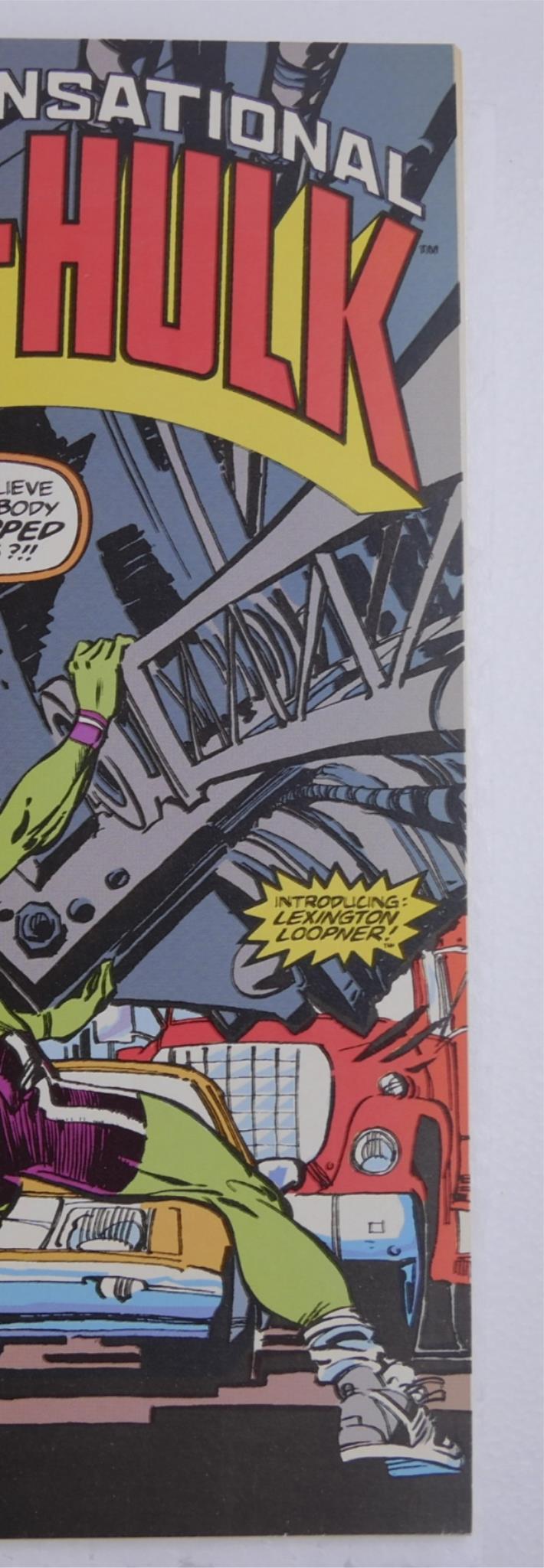 The Sensational She-Hulk #10 (1989) Marvel Comics Direct Edition