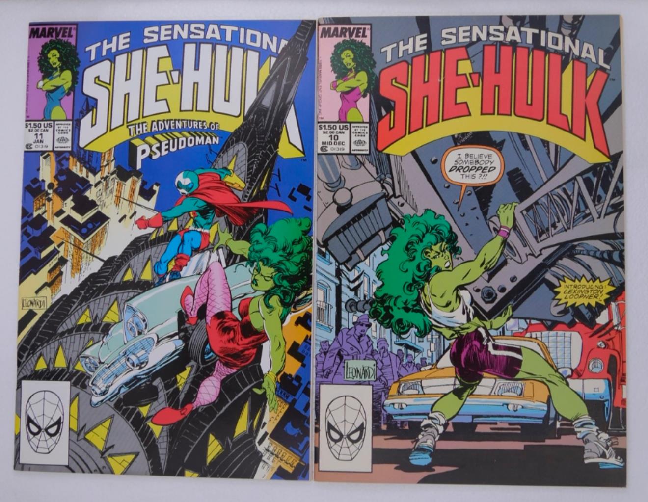 The Sensational She-Hulk #10–13 (Marvel Comics, 1989–1990) 4-Issue Set