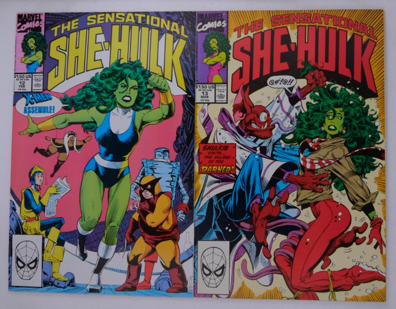 The Sensational She-Hulk #10–13 (Marvel Comics, 1989–1990) 4-Issue Set