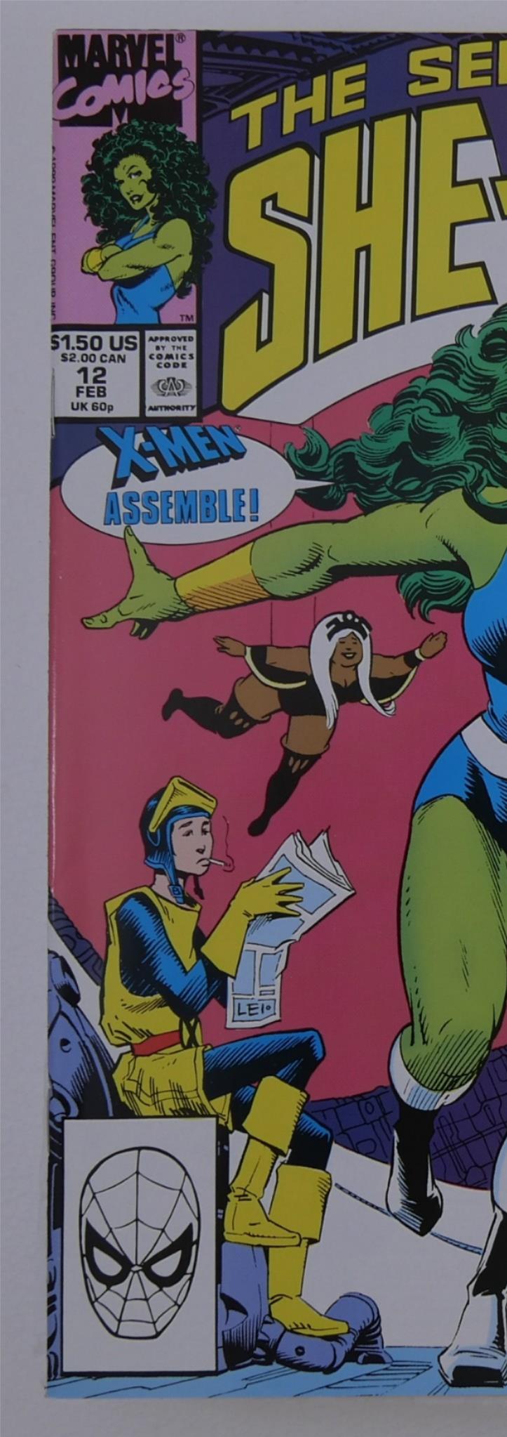 The Sensational She-Hulk #12 (1990) X-Men Assemble! Marvel Comics