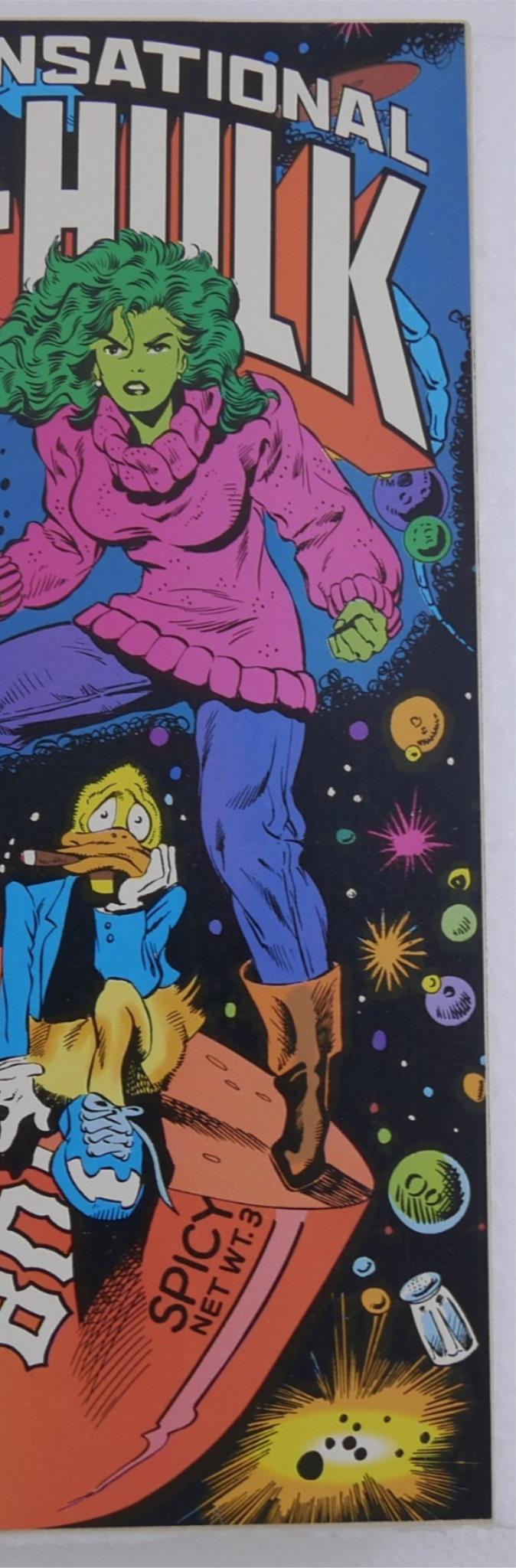 The Sensational She-Hulk #14 (1990) Howard the Duck Marvel Comic