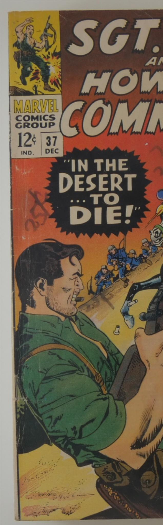 Sgt. Fury #37 (1966) Marvel Comics — In the Desert to Die! Howling Commandos
