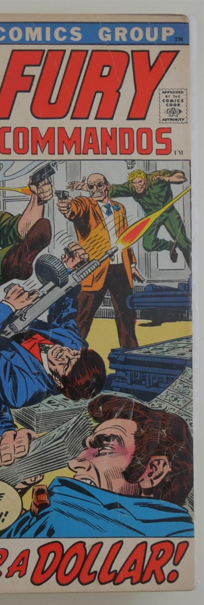 Sgt. Fury #102 (1972) Death for a Dollar | Marvel War Comic