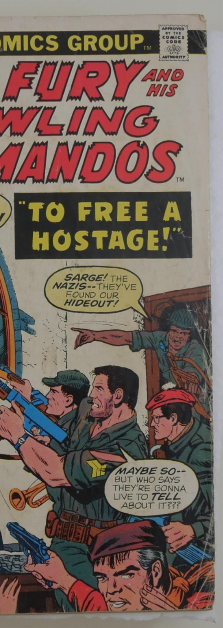 Sgt. Fury and His Howling Commandos #123 (1974) Marvel Bronze Age