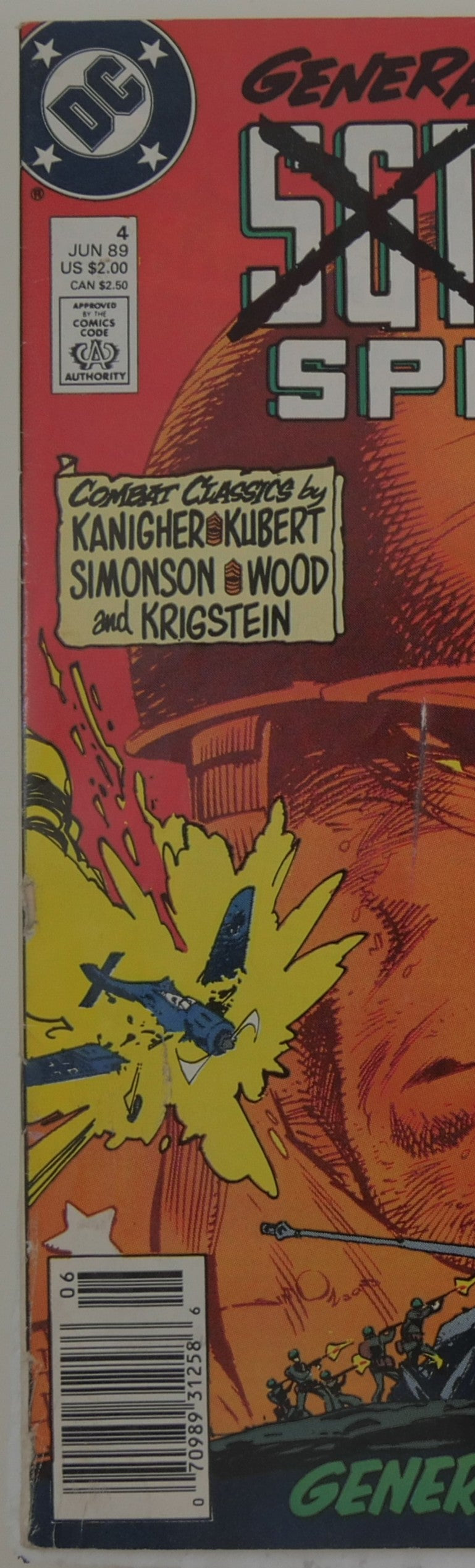 Sgt. Rock Special #4 – “Generals Don’t Die!” DC Comics (1989) (Copy)