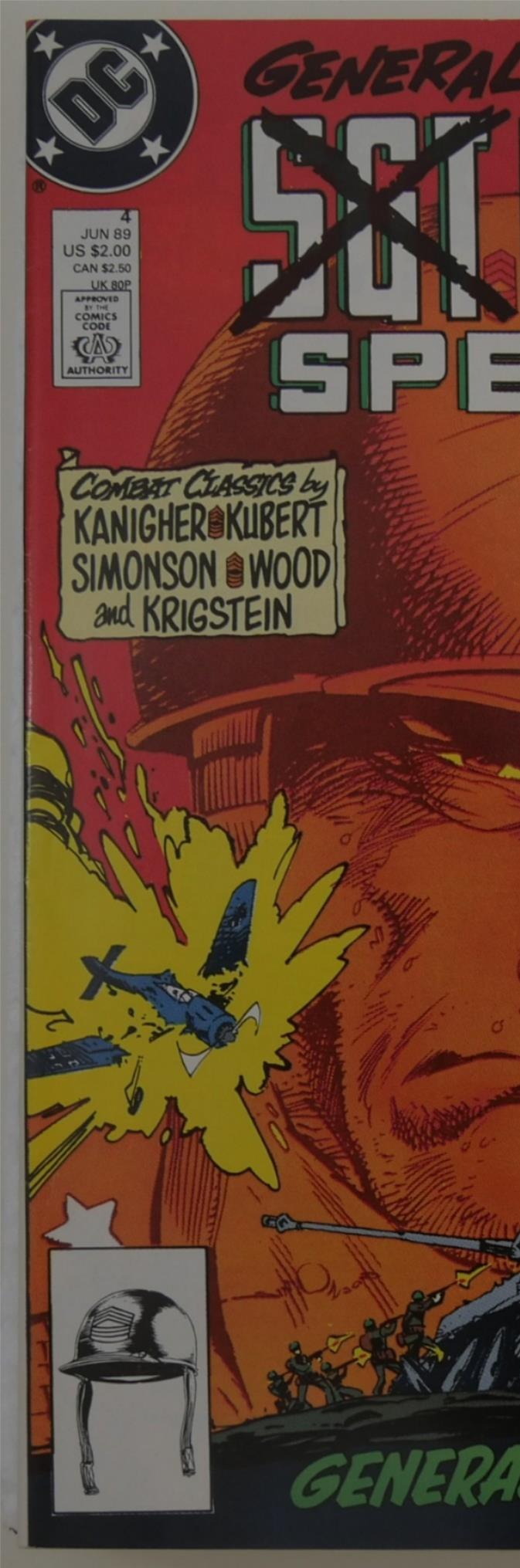 Sgt. Rock Special #4 – “Generals Don’t Die!” DC Comics (1989)