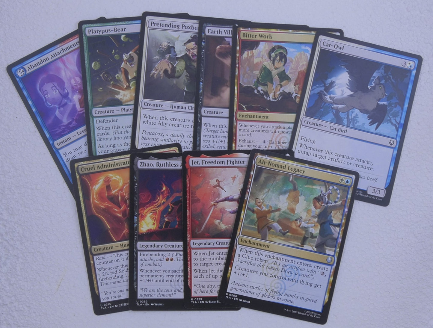 Avatar: The Last Airbender Multicolor Starter Pack (10 Cards)