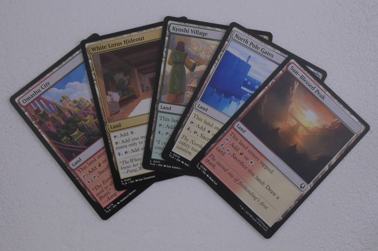 Avatar: The Last Airbender — 5-Card Location Land Starter Pack