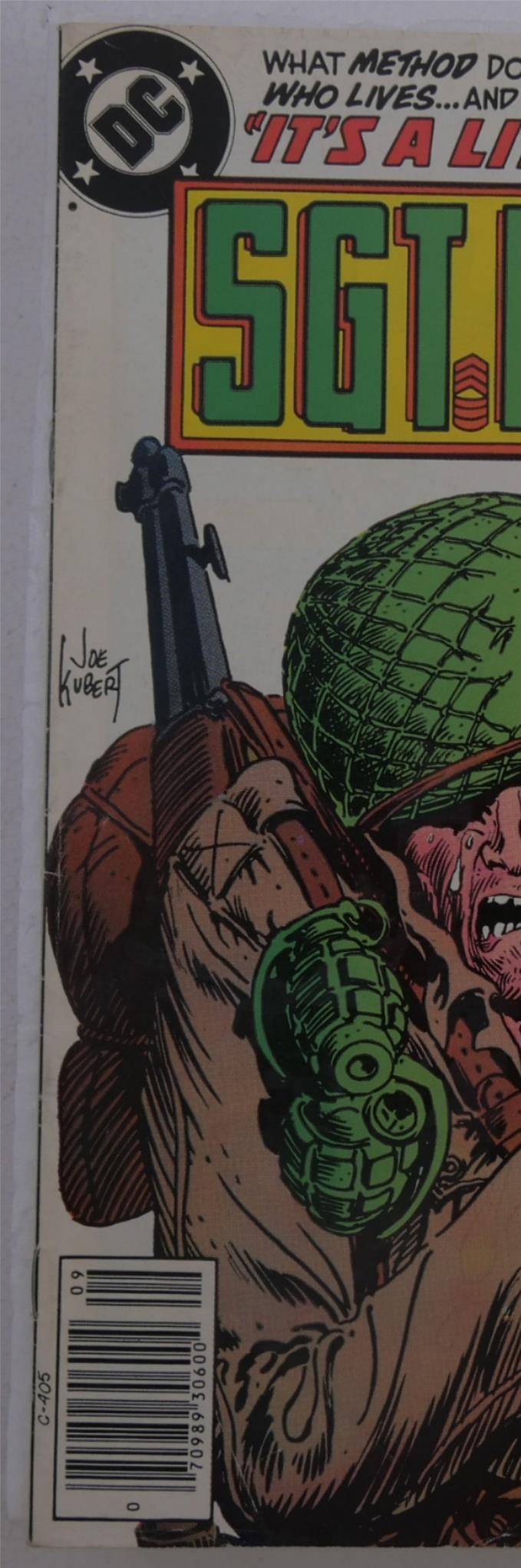 Sgt. Rock #380 (DC Comics, September 1983) Bronze Age War Comic