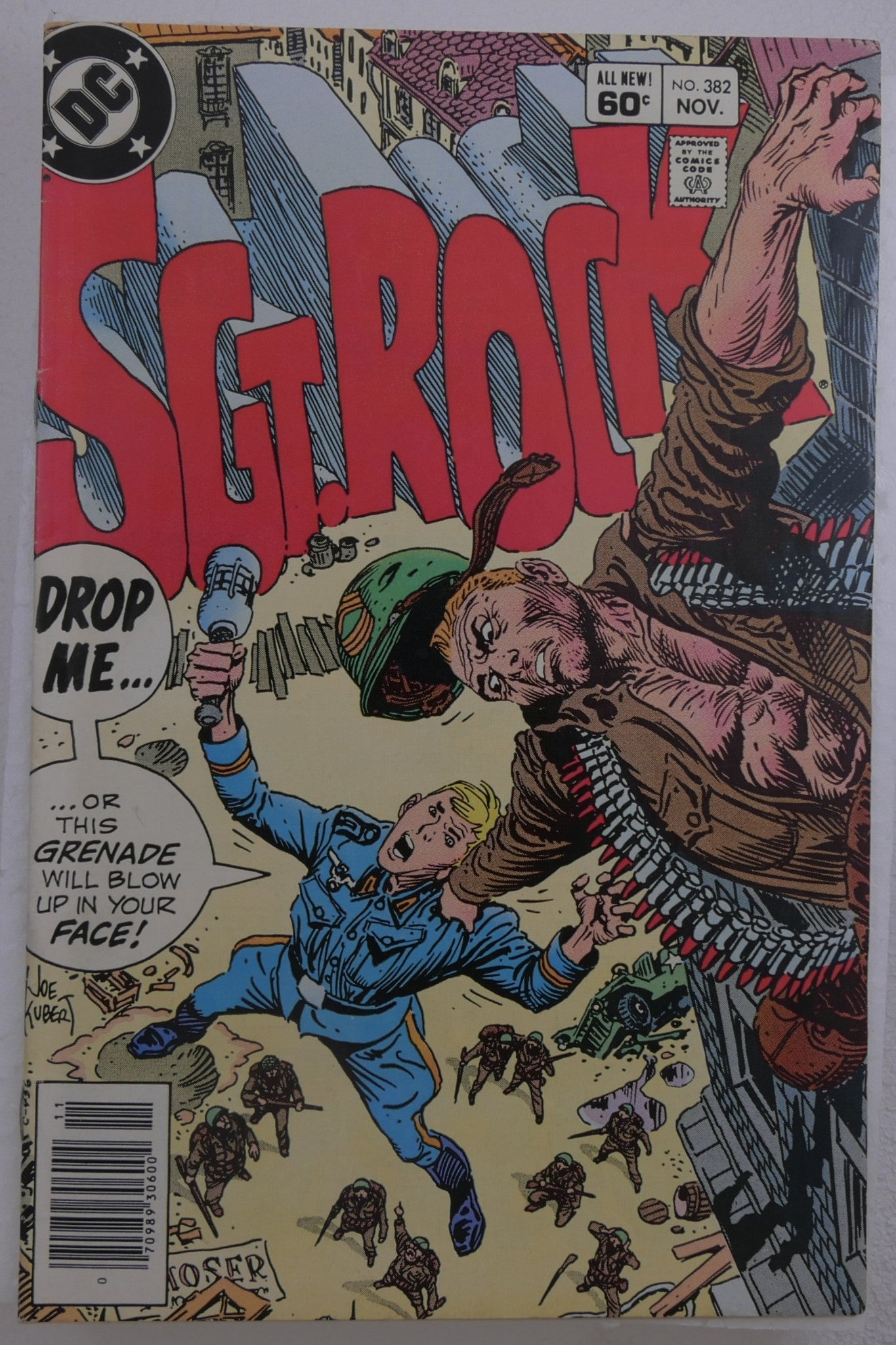 Sgt. Rock #382 DC Comics 1983 war comic cover