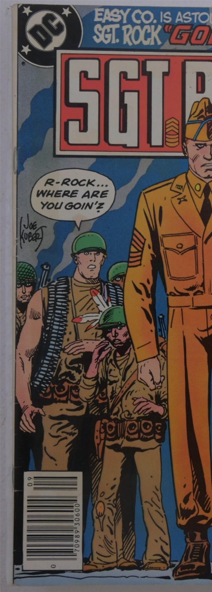 Sgt. Rock #392 (DC Comics, 1984) “Goin’ Home!” War Comic Issue