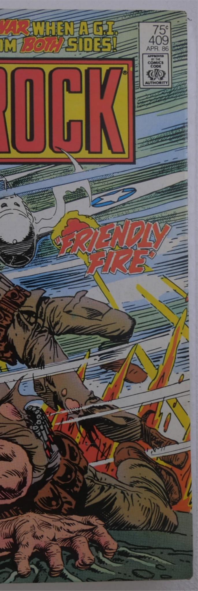 Sgt. Rock #409 (DC Comics, 1986) | “Friendly Fire” War Issue