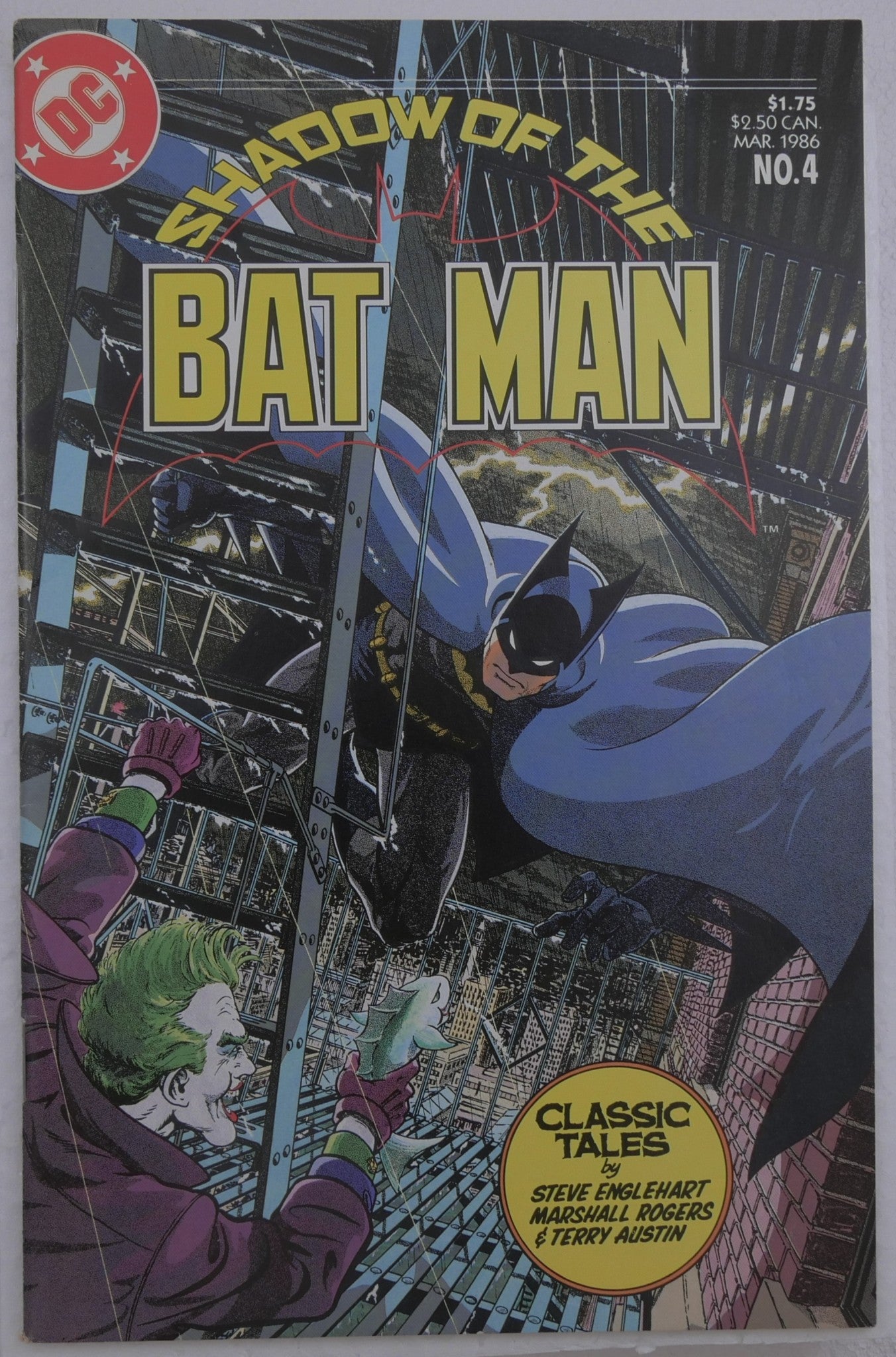 Shadow of the Batman #2–4 (DC, 1986) | Classic Englehart & Rogers Arc