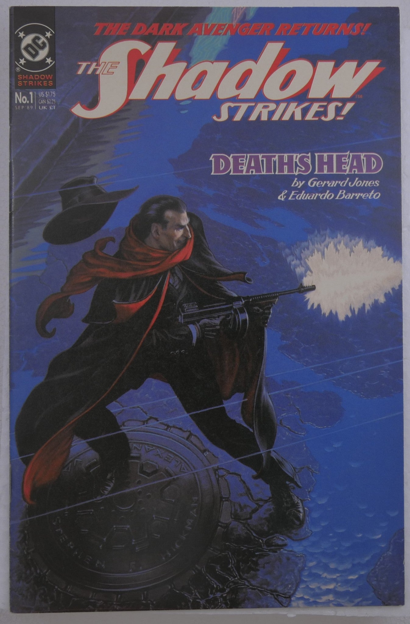 The Shadow Strikes Bundle (3 Issues) DC Comics 1989–1990