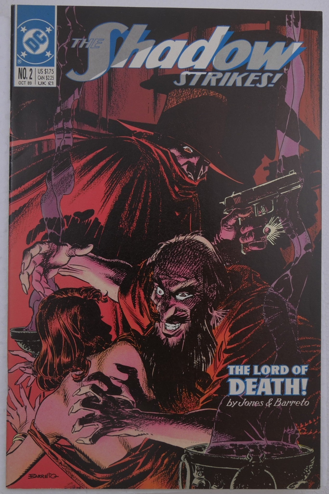 The Shadow Strikes Bundle (3 Issues) DC Comics 1989–1990