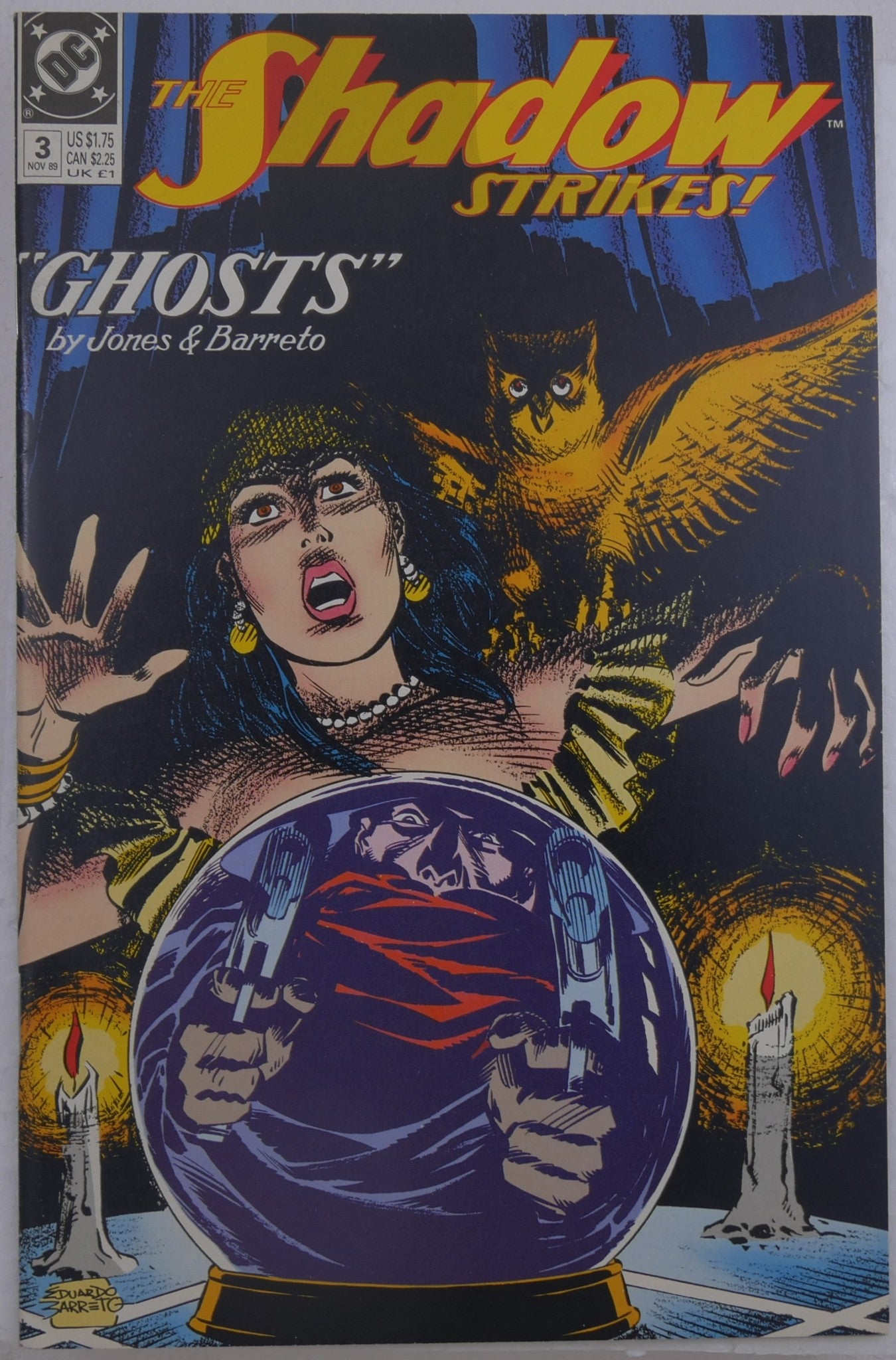 The Shadow Strikes Bundle (3 Issues) DC Comics 1989–1990