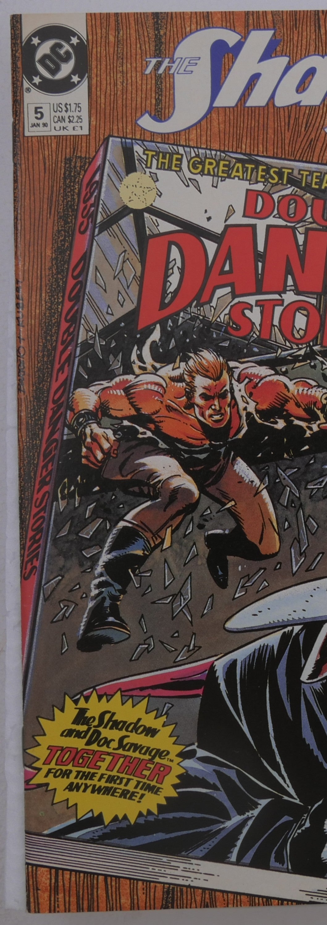 The Shadow Strikes #5 (1990) DC Comics — Double Danger Stories Part 1