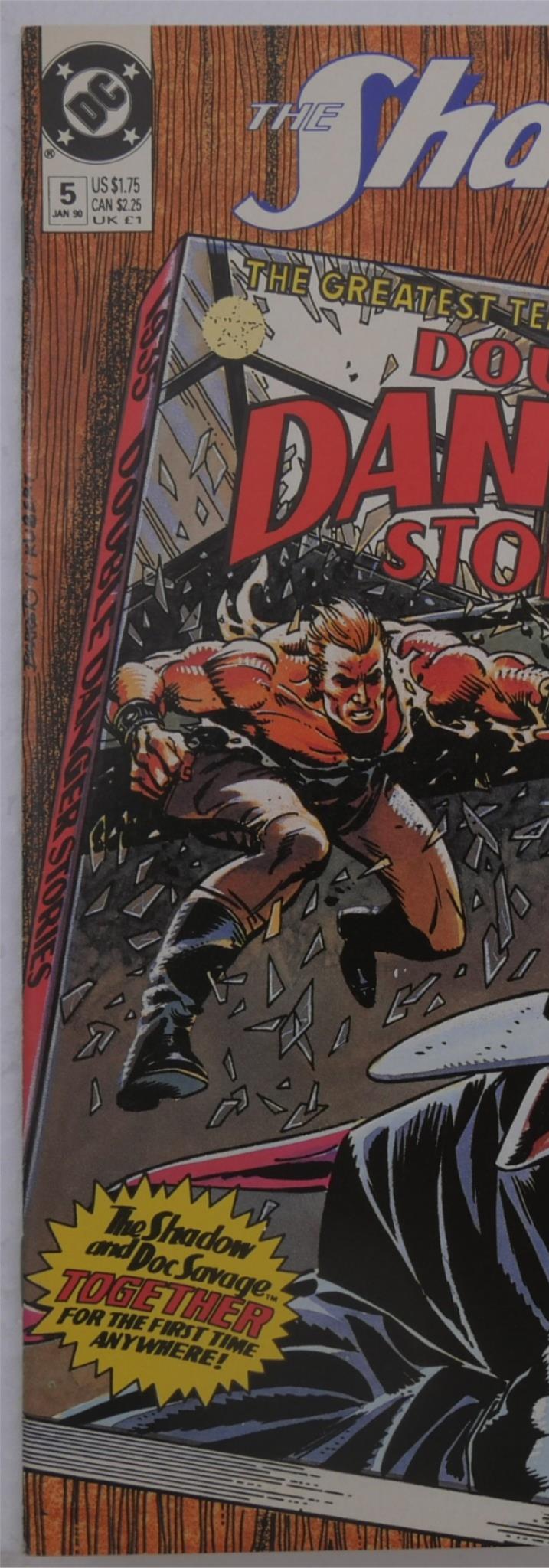 The Shadow Strikes #5 (1990) DC Comics — Double Danger Stories Part 1