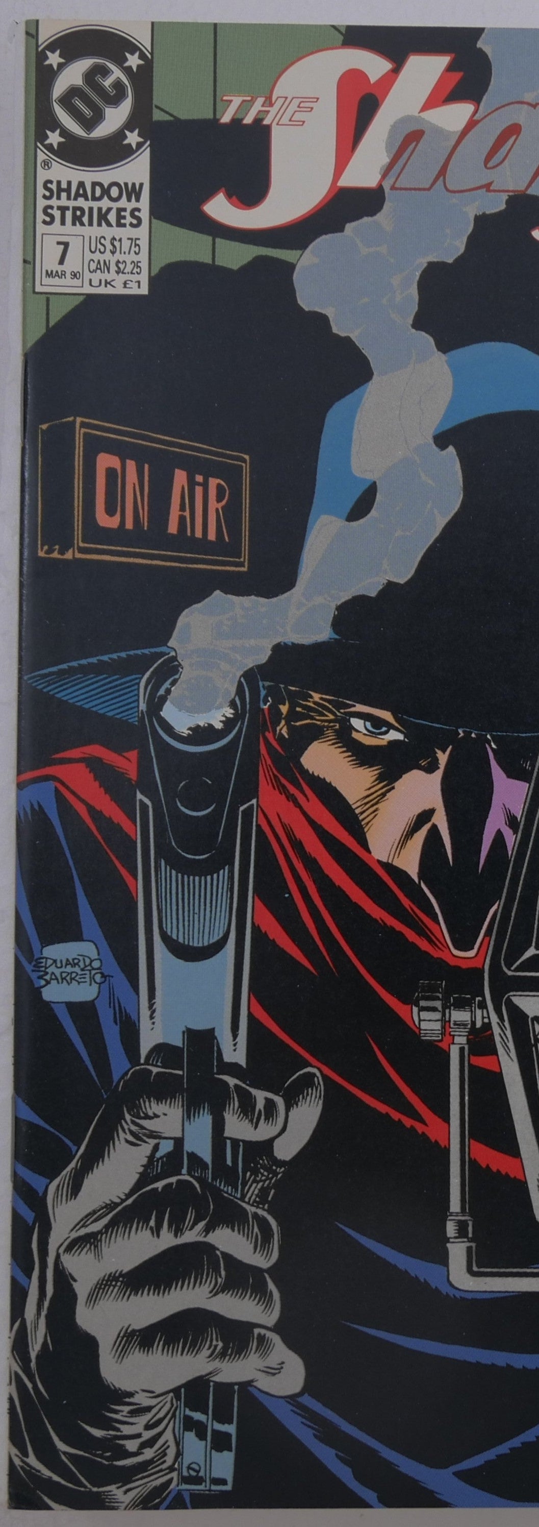 The Shadow Strikes #7 (1990) DC Comics — “…To Cloud Men’s Minds!”