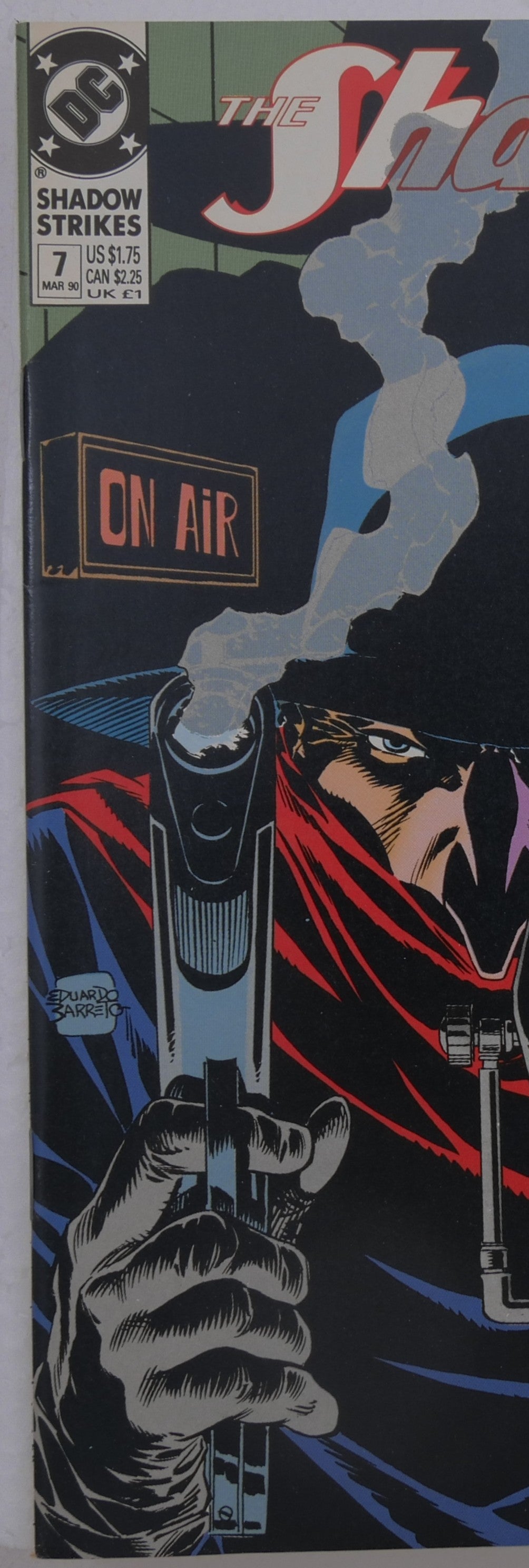 The Shadow Strikes #7 (1990) DC Comics — “…To Cloud Men’s Minds!”