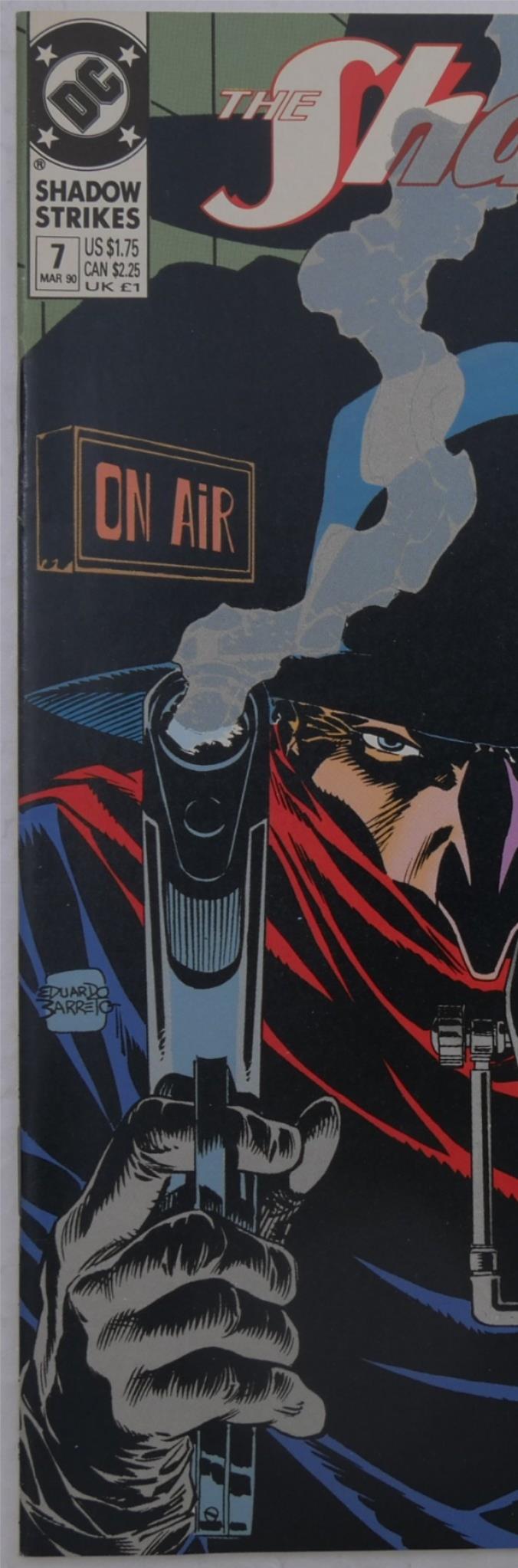 The Shadow Strikes #7 (1990) DC Comics — “…To Cloud Men’s Minds!”